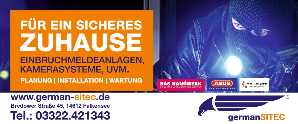 Einbruchschutz Berlin Brandenburg – professionelle Sicherheitstechnik, Alarmanlagen, Türsicherung und Fensterschutz vom Fachbetrieb in Ihrer Nähe.